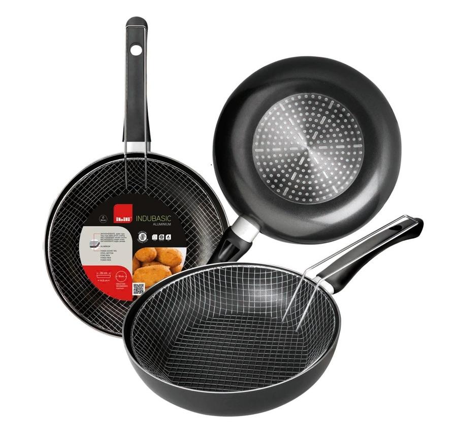 SARTEN FREIDORA INDUBASIC 28CM. 405728