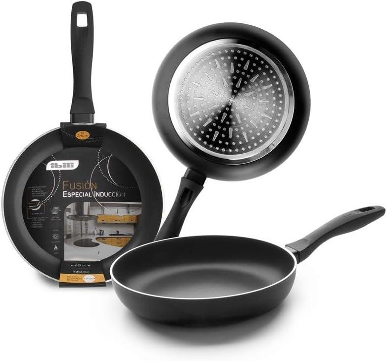 SARTEN FUSION INDUCCION 22CM. IBILI  450022