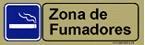 SEÑAL ADH *ZONA FUMADORES*