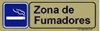 SEÑAL ADH *ZONA FUMADORES*