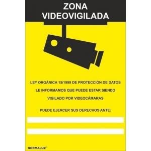 SEÑAL CAMARA VIGILANCIA 10X15  RD 36642
