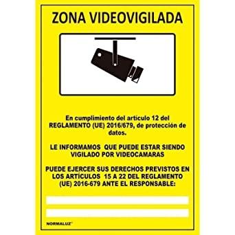 SEÑAL CAMARA VIGILANCIA 20X30 RD30642