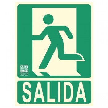 SEÑAL LUM. SALIDA IZDA. 22.40X30 RD14121
