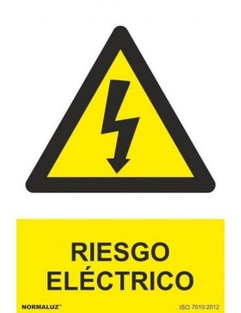 SEÑAL PELIGRO RIESGO ELECTRICO 5X5 RD39607