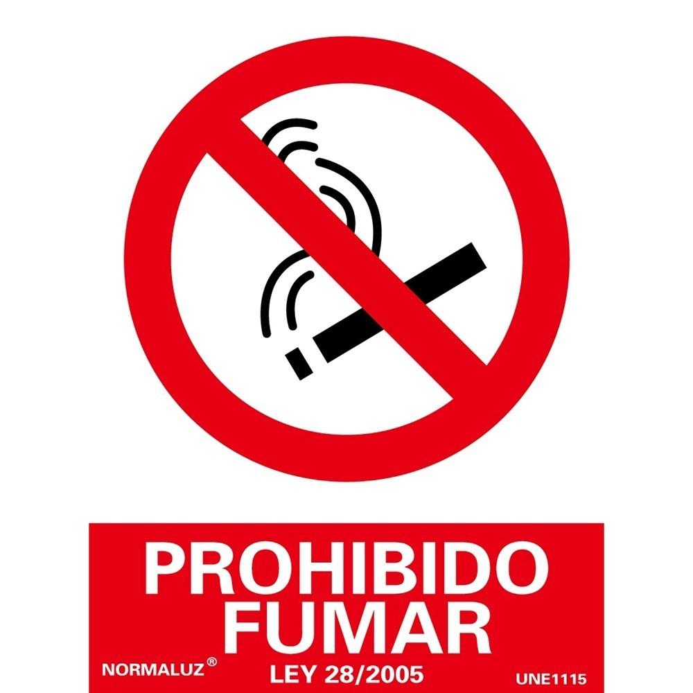 SEÑAL PROHIBIDO FUMAR 15X20 (RD45600)