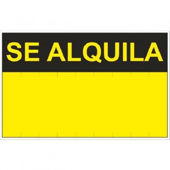 SEÑAL SE ALQUILA 45X70  RD51401