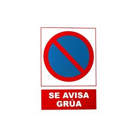 SEÑAL SE AVISARA GRUA  RD40041