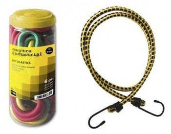 PULPOS GOMA SET DE 6US. 2X0,8- 2X1,0- 2X1,5M.