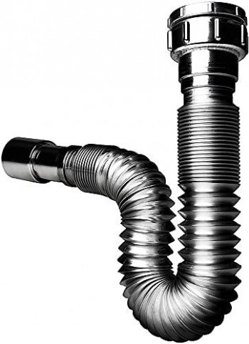 SIFON FLEXIBLE CROMADO 1-1/4 x 32/40 SF,180,7,00