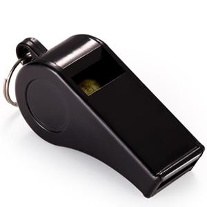 SILBATO PLASTICO NEGRO C/ANILLA 33032