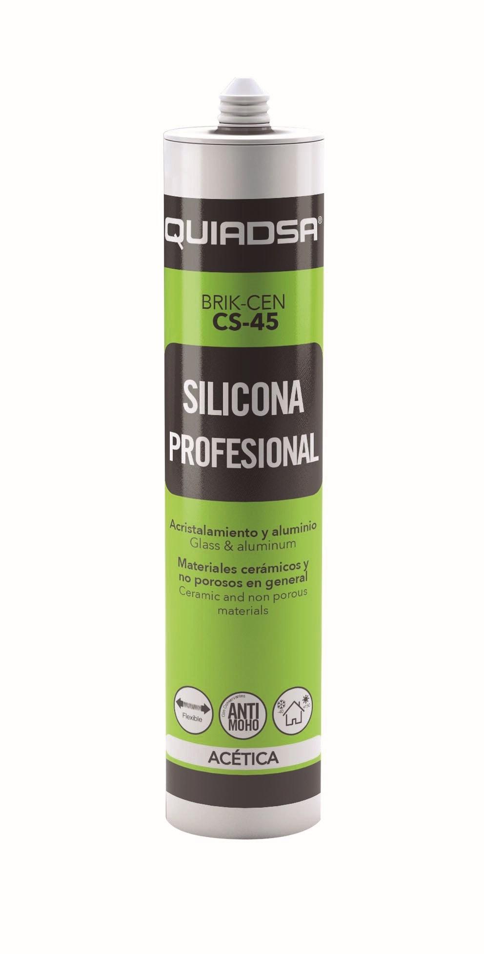 SILICONA BRIK-CEN CS-45 ALUMINIO 280ML.