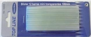 SILICONA BARRA TRANS/100MM MINI (10 U.) 160003