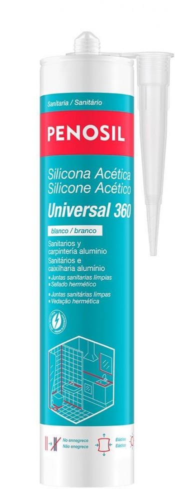 SILICONA BLANCA CARTUCHO 280CM3. QS  A-100