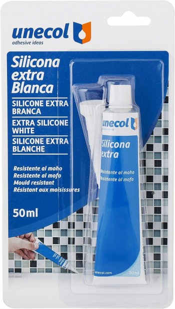 SILICONA TRANSL UNECOL BL.45ML.