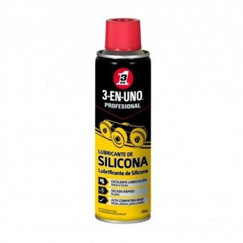 (AGOTADO) 3 EN1 SILICONA LUBRICANTE SPRAY 250 ML.