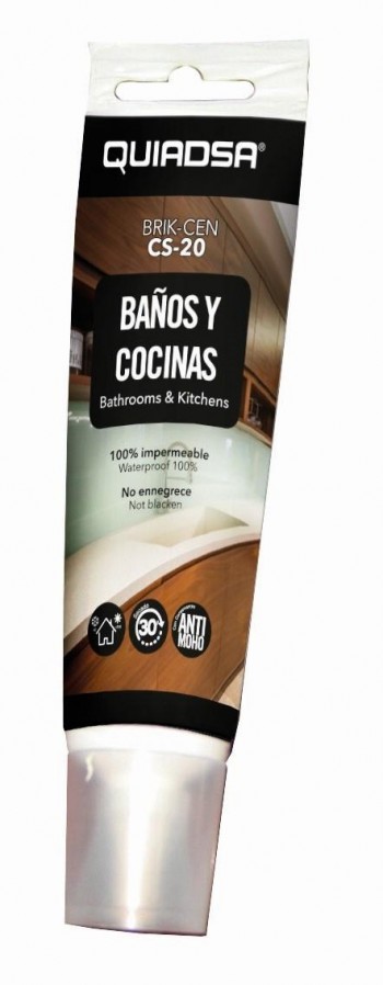 SILICONA SANITARIOS CS-20 TUBO 85ML BCO.