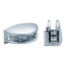 SOPORTE CRISTAL MOD. 106 8-10MM. CROMO