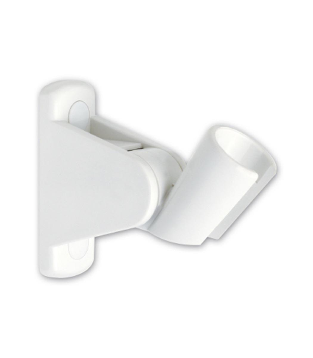 (AGOTADO) SOPORTE MANGO DUCHA CONICO  BLANCO 27CA1B