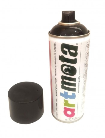PINTURA ACRILICA 450ML.NEGRO BRILLO  LAG01