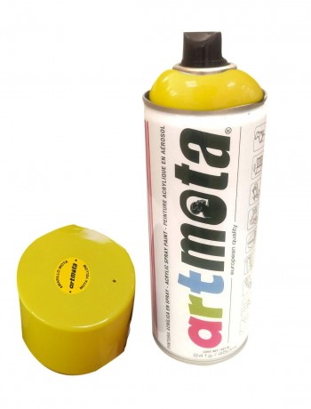 PINTURA ACRILICA 450ML. AMARILLO MOTA LAG09