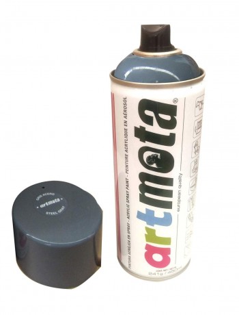 PINTURA ACRILICA 450ML. GRIS ACERO LAG23