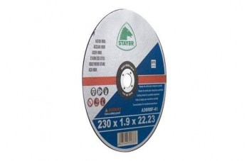 DISCO CORTE INOX STAYER 230X1.9 X22