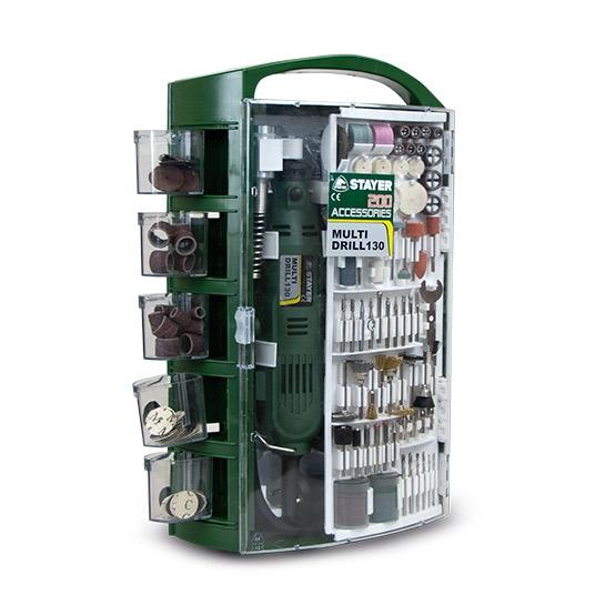 STAYER MULTIDRILL 130 CON ACCESORIOS*