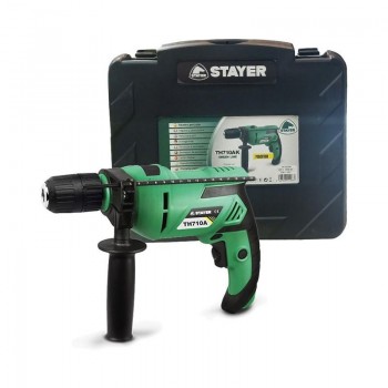 STAYER TALADRO PERCUTOR 750W TH 710 BAK MALETIN*