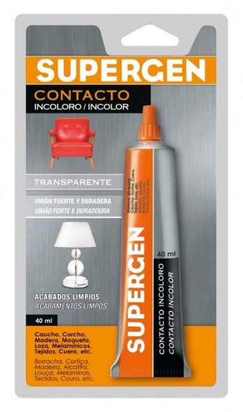 SUPERGEN CONTACTO BL.40ML. TRANSPARENTE
