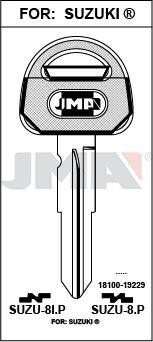 SUZU8P JMA ACERO PLAST NEGRO