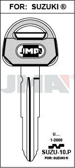 SUZU10P JMA ACERO PLAST NEGRO