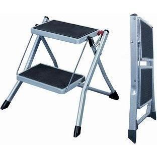TABURETE ACERO MINI 2 PELDAÑOS