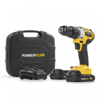 TALADRO/ATORN BRUSHELESS 20V.  2BAT POWX00512