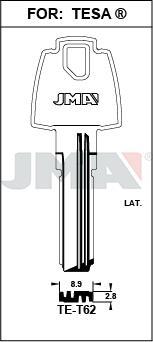 TET62 JMA LATON LLAVE