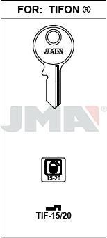 TIF15/20 JMA B ACERO LLAVE