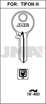 TIF40D JMA B ACERO LLAVE