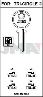 TRI4D JMA C ACERO LLAVE