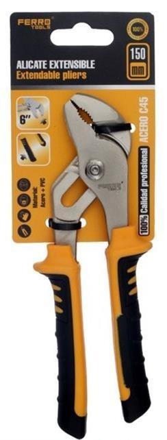 TENAZA AJUSTABLE PICO LORO FERRO 150MM. 04501