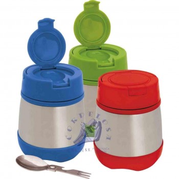 TERMO INOX LUNCH BOX ROJO 750ML.