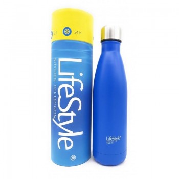 BOTELLA TERMO AZUL LIFE 350ML. 4210