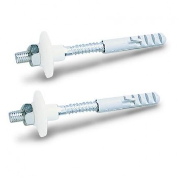 TORNILLO FIJACION LAVABO NYLON 10X110 B/2