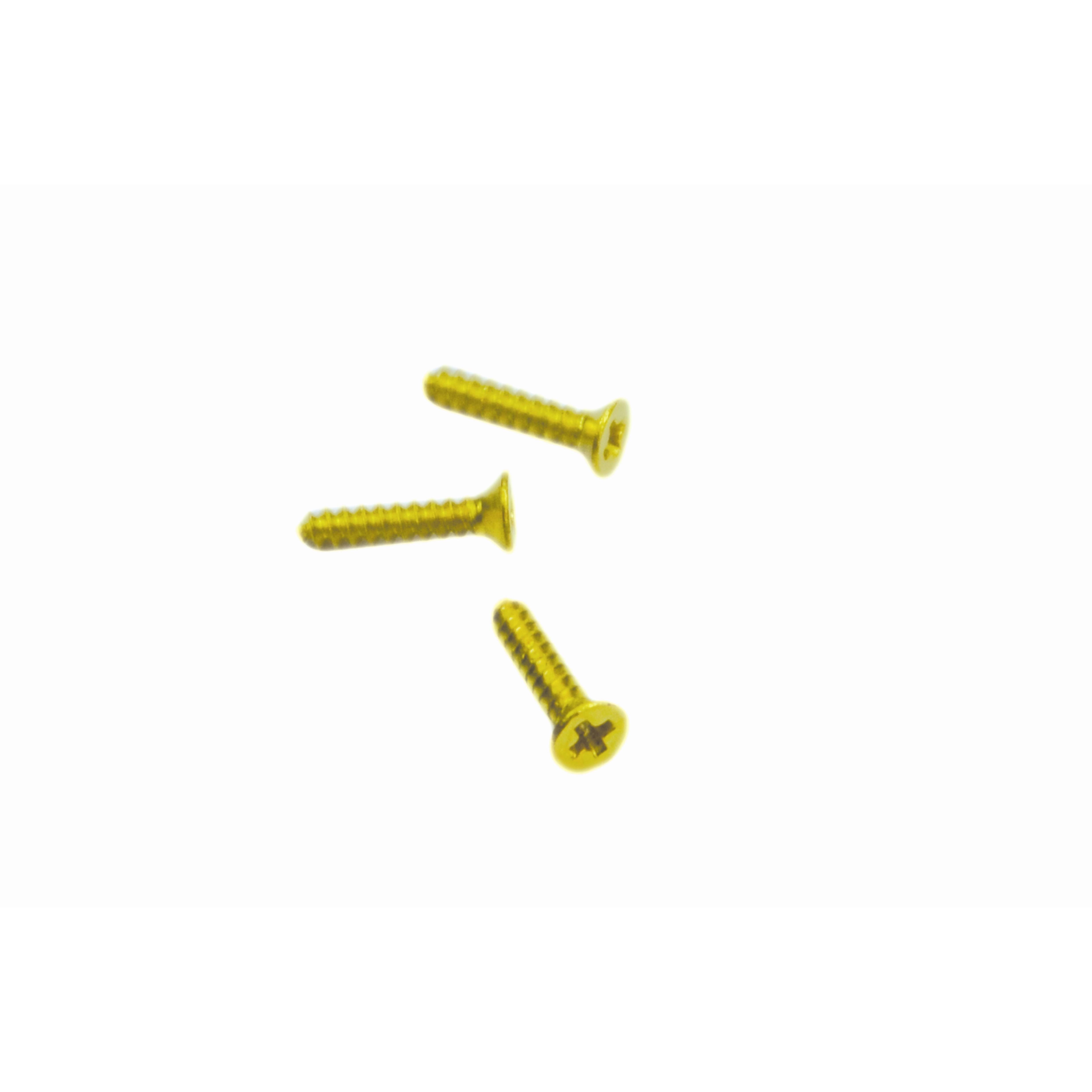 (AGOTADO) TORNILLOS LATONADOS 1,6X10MM. B/10U. 05200