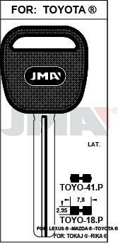 TOYO- 18P JMA SEGURIDAD LLAVE
