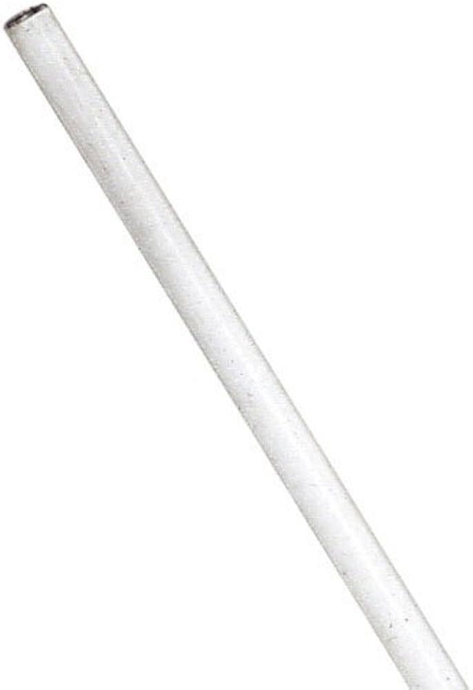 TUBO BLANCO DE 12MM RIZADO (3MT)