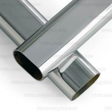 TUBO CROMADO OVALADO 25X15 0,6/0,7 (3MT)