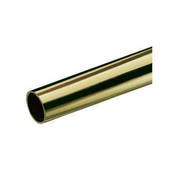 TUBO DORADO DE 12MM. LISO 4,0M.