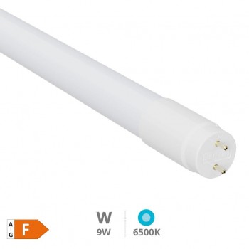 TUBO LED CRISTAL G13  9W 6500K   60CM.