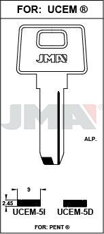 UCEM5I JMA ALPACA LLAVE