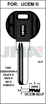 UCEM8DP JMA SEGURDIAD LLAVE