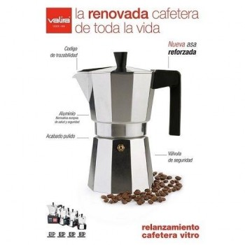 CAFETERA VALIRA VITRO 12 TAZAS
